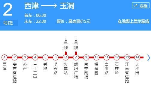 南寧地鐵二號(hào)線高清圖